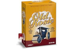 Westons Old Rosie Cloudy Cider 4 x 2.25 Litre Bag in Box Still Cider