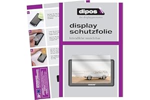 dipos I 3X Protection ecrán Compatible avec AWESAFE GPS Navi 7 Pouce Films de Protection d'écran Transparent