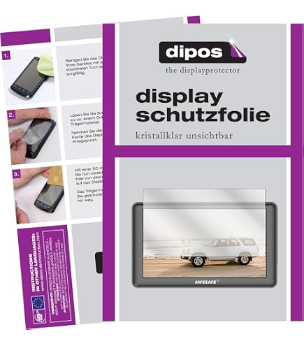 Dipos Displayschutzfolie Für Sigma Rox 10.0 – 3-fach Pack, Kratzfest, Blasenfrei