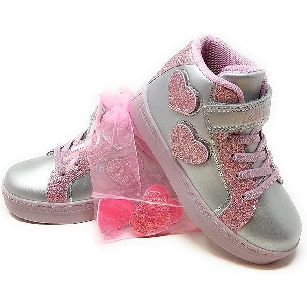 Sneaker Lelli Kelly Gioiello Con Glitter Rosa - L'Angolo
