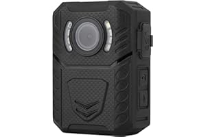BRIFIELD® BR3 Body Camera - QHD 1440p, 64GB Memory Card, Night Vision | Body Cam, Body Worn Camera, Body Cameras | Includes Klickfast Shoulder Harness & Stud