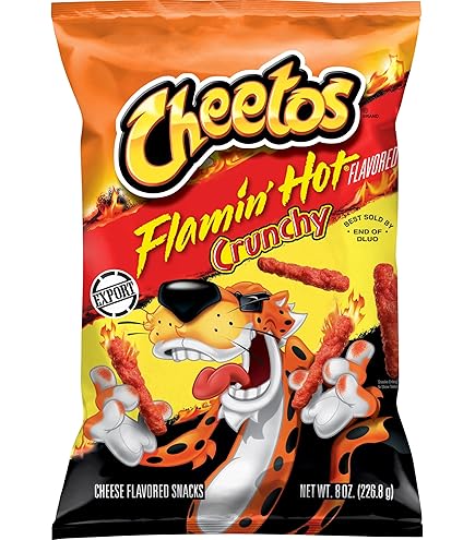 Cheetos Cheese Flavored Snacks, Crunchy, 9.5 Ounce (Pack of 4