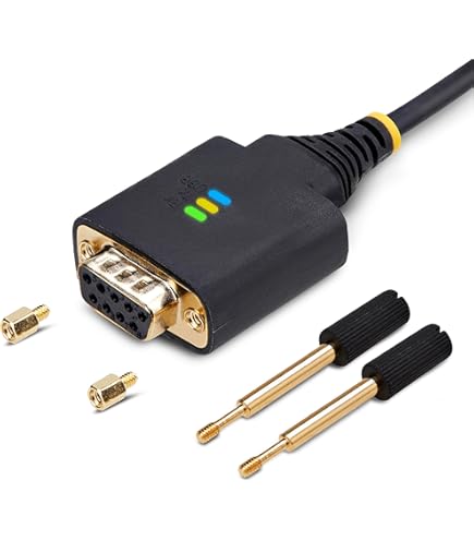 Cavo Adattatore USB 2.0 A RS232 Seriale Maschio Con Chip Prolific, 1 Metro
