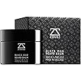 ZOUSZ Black Oud Premium Beard Balm - Classic Oud Wood Scented Beard Grooming And Skincare Butter For Men - Natural Avocado, Argan, Macadamia Oils - Moisturises, Conditions, Removes Beardruff 50 Gram