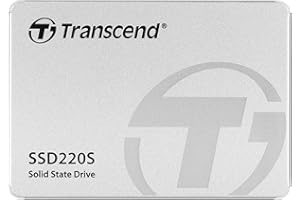Transcend 240GB SSD220S 2.5 Inch SATA III 6 Gb/s Internal Solid State Drive 3D TLC NAND TS240GSSD220S