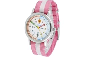 Amonev Time Teacher Watches (Pink & White)