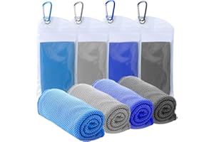 SZELAM Kühlendes Handtuch (101.6x30.5 cm), kühles, kalte Handtücher für heißes Wetter, Eishandtuch Sport, Yoga, Reisen, Strand, Fitnessstudio und mehr, kühlende Sportler