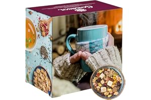 ‎CORASOL Premium Tee-Adventskalender 2025 mit 24 weihnachtlichen Gourmet-Teesorten, 223 g loser Tee, Geschenk-Idee für Frauen