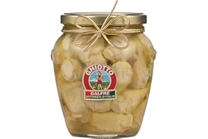 GALFRÈ Ghiotto, Galfré Antipasti d'Italia, Carciofini Interi Sott'Olio, Ideali Per Aperitivi, Antipasti o Gustose Ricette, Formato da 530g