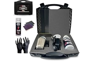 AREABOXES Kit Restauración De Faros De Coche con POLIMERO Liquido. Fácil Y Rápido, Kit Polímero Completo, Todo Lo Necesario para Restaurar Los Faros Completamente A Nuevos. (2310P, Kit, Kit polimero)