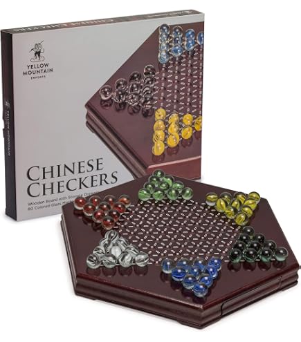 MAGIKON Chinese Chess Set - Hard Plastic Xiangqi With Storage Box, 1-1/5 Inch Diameter Pieces - View #7