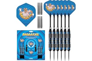 DARTS CORNER Bullseye - Set di freccette in ottone con punta in acciaio, set regalo, 2 set di freccette (D1166)