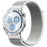 Teknoft 22mm ile Uyumlu Saatler i&ccedil;in Hasır 46mm Yumuşak Naylon Kordon HUAWEI Watch (GT7 Pro/GT7/GT6 Pro/GT6/GT5 Pro/GT5/GT4/W
