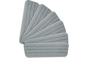 Vicloon Microfibra de Repuesto para Mopa,6 Piezas Recambio de Mopa de Microfibra,Compatible con Todo Spray Mops & Reveal Mops,Recambios de Mopa Lavables y Reutilizables (Gris)