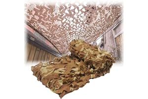 GASSNAKE Camuflaje 150D - Red para sombrilla de Caza al Aire Libre, Camuflaje (7 Colores)