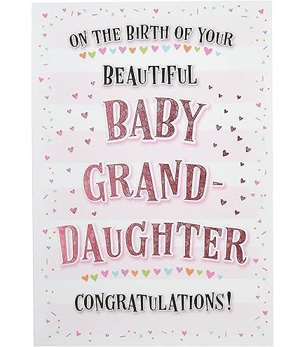 Grandparents To Be Gifts - It's A Girl Hanging Wooden Heart Sign Plaque - View #7