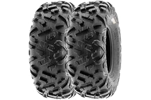SunF A051 145x70-6 145x70x6 Power.II AT All-Terrain Reifen ATV UTV Geländereifen 6PR TL 18F, Satz von 2 Stück