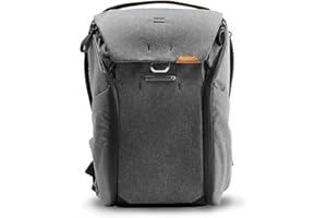 Peak Design Everyday Backpack 20L, Charcoal, MagLatch Top, Dual Side Access, FlexFold Dividers, Fits 15" Laptop, For Camera Carry, Daily Commutes or Travel, Versatile Backpack for Men and Women