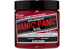 Manic Panic Cleo Rose Classic Creme, Red Semi Permanent Hair Dye 118ml