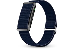 Pebble Qore Fitness Band with 45 Days Battery Life| 100+ Sports Modes| Advanced Health Tracking HR| SpO2| Stress| Sleep| OneKey Measurement| Smart Notifications - Midnight Blue