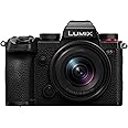 Panasonic Lumix S5D, Full Frame Mirrorless Camera Body, with S-R1840E 18-40mm S lens, 24.2MP, 4K 60P Recording, Live View Finder, Free Angle Monitor, Wi-Fi, Bluetooth, Black