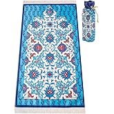 ihvan online İpek Dokulu Taşıma &Ccedil;antalı Seccade (Desen 9)