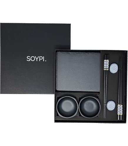 Tokyo Design Studio Eetstokjes Cadeau Set Mandela Blauw ⋆ The Oriental Shop