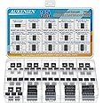 AUKENIEN 15 Values Integrated Circuit IC Assortment Kit PC817 LM358P LM386 LM393 JRC4558D NE555P NE5532P TDA2822D UC3842AN UC3843AN UA741CN LM324N LM339N ULN2003APG ULN2803APG Op Amp Amplifier Timer