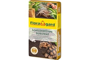 Floragard Schildkrötensubstrat 50l - natürliche Einstreu ohne Dünger - für Landschildkröten u. andere Reptilien - für Frühbeet, Überwinterung und für Terrarien