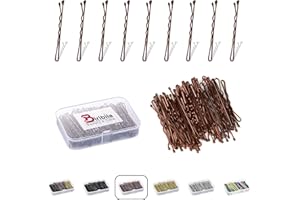 Biribila Bobby Pins – 5cm Long Hair Pins for Women with Box – Hair Grips for Thicker & Strong Ideal Hair Clips for All Types