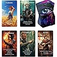 Trikendou The Character Oracle Cards Deck - Tarot Cards for Who Questions, Beginner Oracle Deck, Foiled Oracle Cards with Meaning on Them -78 Role Cards