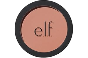 e.l.f. Primer-Infused Blush, Long Lasting & Budge-Free Makeup, Lightweight Feel & Medium Coverage, Always Rosy