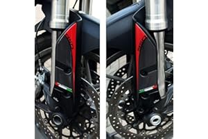 Resin Bike Motorcycle 3D Stickers Compatible with Ducati Multistrada 950 2018 2020. Plates Front Fender Side Protection from Bumps and Scratches. Motorcycle Resin Stickers - Gadget Moto