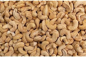 Cashew Nuts 1KG - Premium Whole Cashews Raw - Unsalted - Bulk Bag - Blue Forest Foods