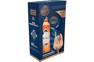 ‎DÉJÀ-VU Oriental Deja-Vu Geschenkverpackung | 0,7L Oriental Deja-Vu Aperitif inklusive Gratis Aperitif Glas | 17% Vol.