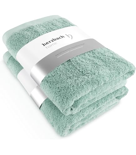 Serviettes D'invité Herzbach Home - Lot De 3 En Coton 550 Gsm, 30x50 Cm, Crème