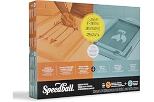 Speedball Fabric Screen Printing Tool Kit, Multi-Colour, One Size