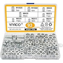 Dadi Esagonali Fissaggio Legno Inserti Filettati Per Legno - Dadi Esagonali Per Fissaggio, Misure M4, M5, M6, M8, M10 Boccole Filettate Per Legno - Foto 3