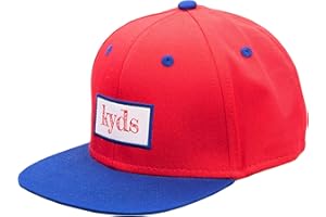 kyds® Snapback Cap Baseball Cap Kinder und Kleinkinder, Coole Baseball Cappy für Jungen und Mädchen von 1-12 Jahren, Kappe in 3 Größen erhältlich, Verstellbarer Verschluss, nachhaltige Kinder Mütze