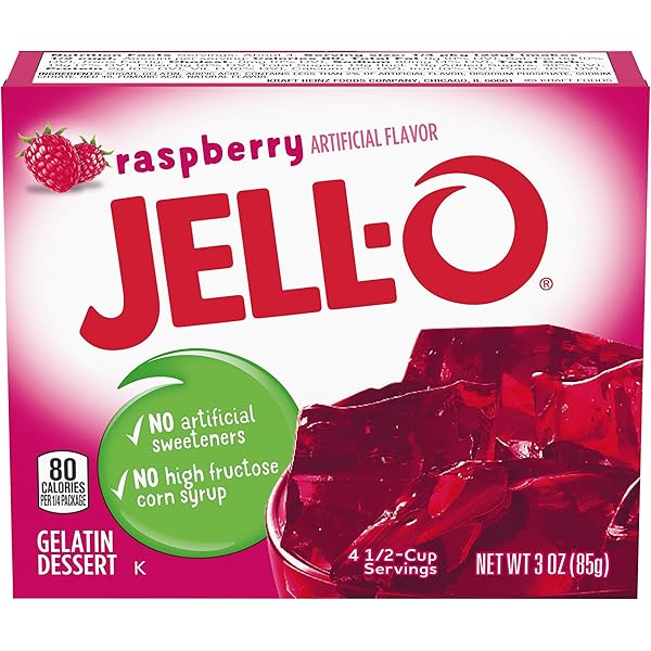 Jell-O Cherry Gelatin Dessert, 25g : Amazon.in: Grocery & Gourmet