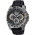 Seiko Men's Quartz Watch Stainless Steel with Silicone Strap