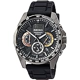 Seiko Erkek Saati Kuvars Paslanmaz &Ccedil;elik Silikon Bantlı
