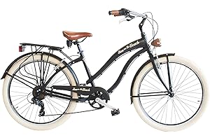 VIA VENETO BY CANELLINI Via Veneto Sun on The Beach Vélo Beach Cruiser 26 pouces modèle homme