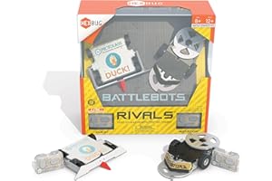 HEXBUG BattleBots Rivals 5.0 (Rotator and Duck!) Toys for Kids - Fun Battle Bot Hex Bugs - Remote Controlled Robot Toy - Batteries Included - Ages 8 and up