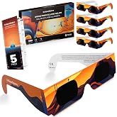 EclipseSpecs Solar Eclipse Glasses Approved, CE and EN ISO 12312-2 | EPI (EU) 2016/425 Cat. II | UV/IR protection | Meets 4/4