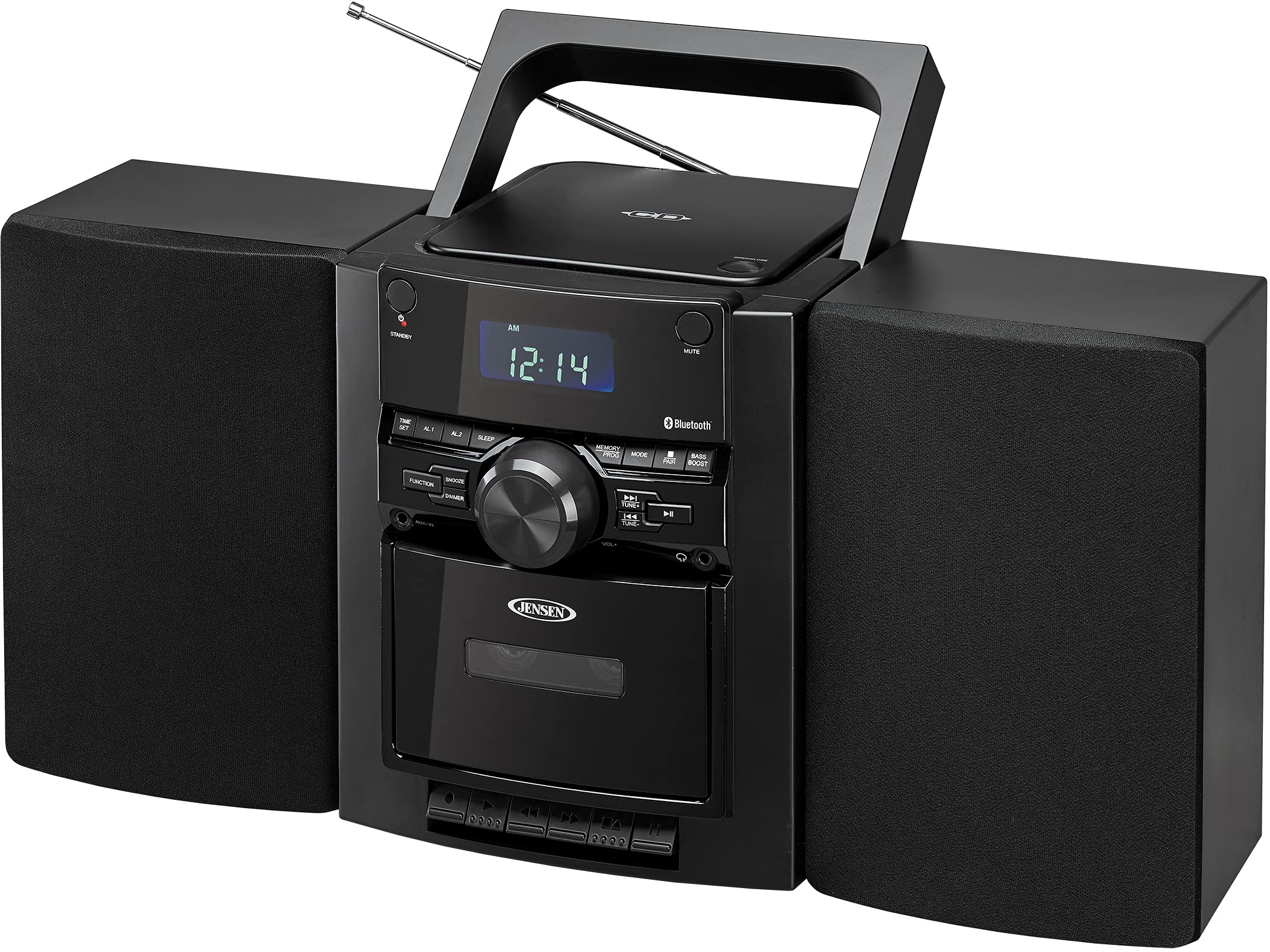 JENSEN CD-785 Portable Bluetooth CD Music System Review and Features