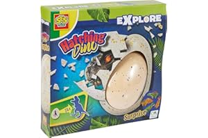 SES 25063 Creative B07MC86CWW Schlüpfender Dino Überraschung, Diverse Farben
