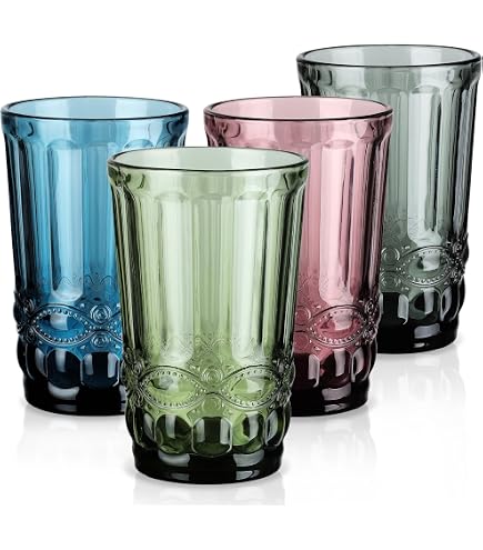 vietri wine glasses Vietri Raffaello Assorted Wine Glasses main image 0