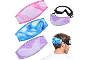 IHLOOTD Cinturino per Maschera da Immersione, 3PCS Neoprene Cinghia, Cinturino Subacqueo Unisex, per Sport Acquatici
