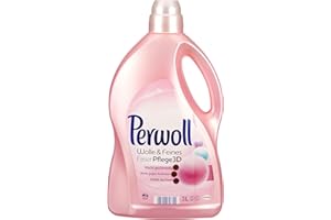 ‎PERWOLL Perwoll Wolle & Feines, flüssig, Waschmittel, 2er Pack (2 x 3L)